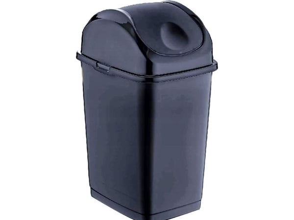 TRITON SLIM vippebeholder 5 l – 185 x 150 x 280 mm, grå