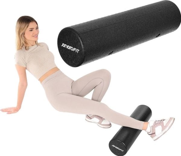 Victoria Sport FITNESS ROLLER YOGA EPP BLACK 15x60CM ENERO FIT