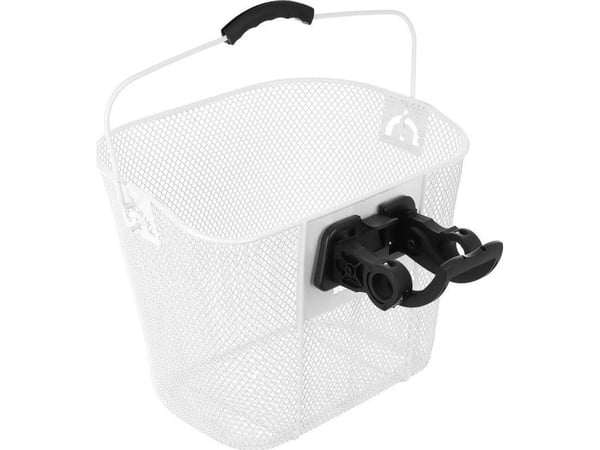 Enero CLICK-MOUNTED METALLIPYÖRÄLAUKKU VALKOINEN