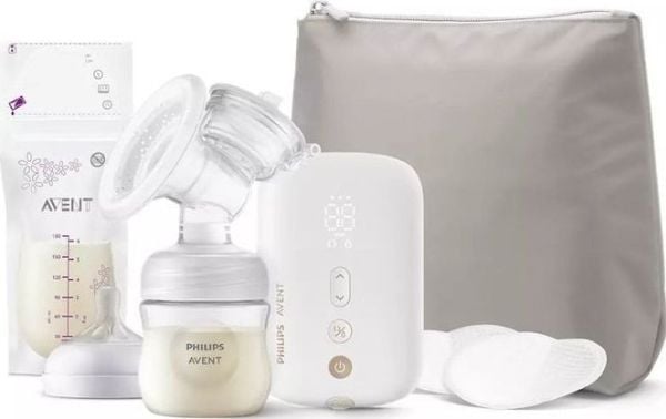 Philips AVENT SCF396/31 Elektrisk bröstpump, Elektronisk, Vit