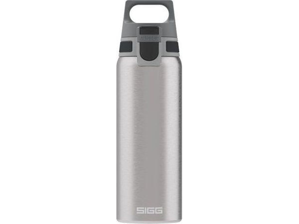 SIGG Shield One, 0,75 L, Harjattu teräs, Ruostumaton teräs, Muovi, Päivittäinen käyttö, 73 cm