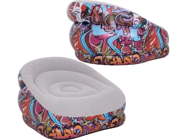 JiLong oppblåsbart sitteunderlag 105x98x65 cm 22319