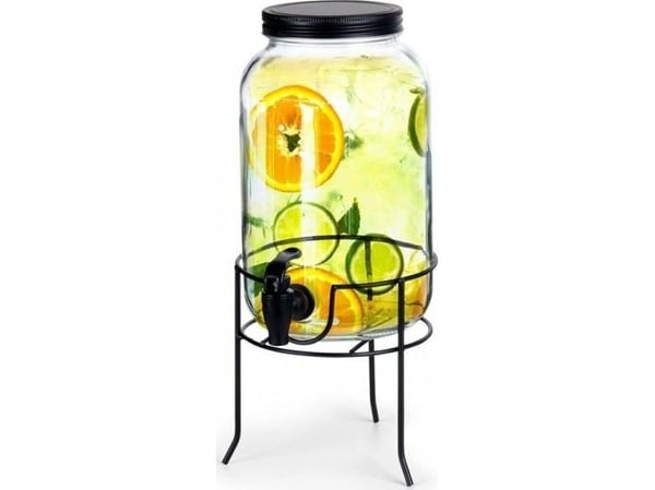 Vilde glasskrukke med kran og stativ 3,2 l (139608)