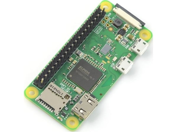 Raspberry Pi Zero WH 512 MB RAM - WiFi + BT 4.1
