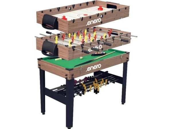 Enero 3W1 WOODEN PLAY TABLE Biljardi Biljardi Cymbergay 121x61x81CM