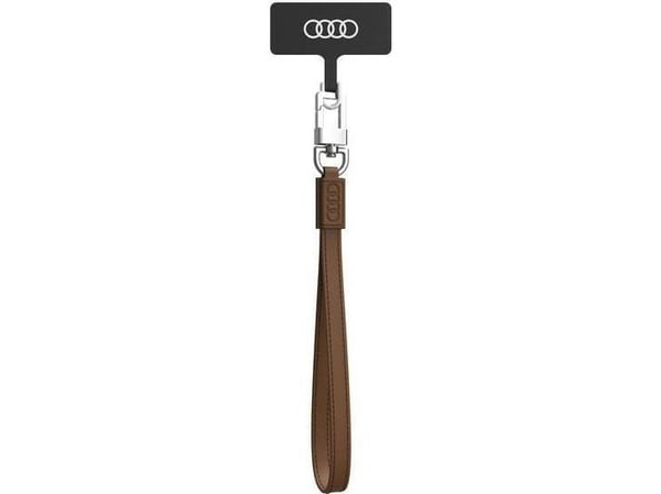 Universell telefonreim/armbånd (28 cm, 10 mm) brun AU-HSLSL-GT/D1-BN