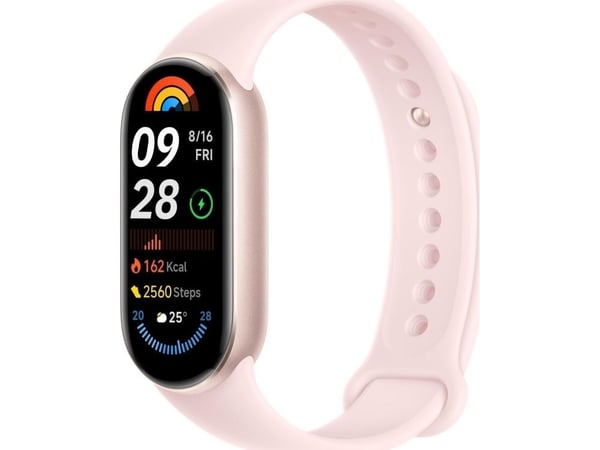 Xiaomi Smart Band 9 - Aktivitetspårare med rem - TPU - mystisk ros - handledsstorlek: 135-210 mm - display 1.62" - Bluetooth - 15.8 g