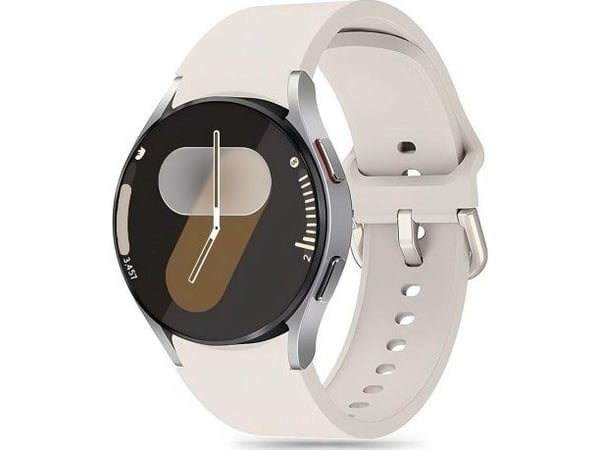 Tech-Protect silikonfodral till Samsung Galaxy Watch 4/5/5 Pro/6/7/FE Starlight