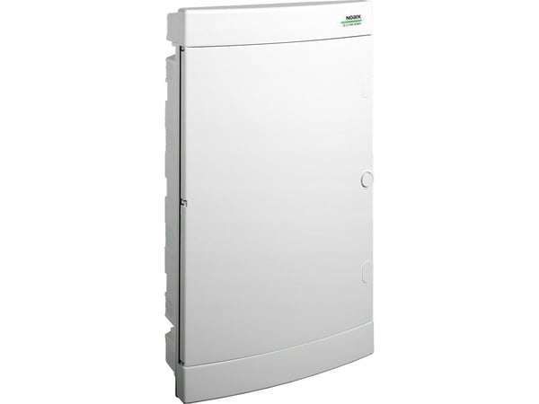 Noark installationsbox 106199 infälld plast IP40 3 rader 3x18 moduler med luckor