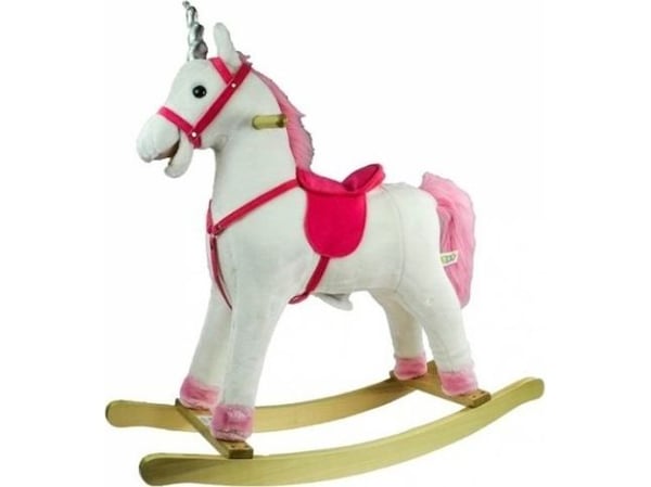 Lean Sport gyngehest Unicorn White Sounds 75 CM Lean Sport gyngehest Unicorn White Sounds 75 CM