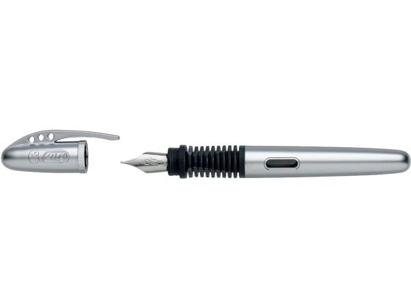 BIC 896049, Krom, Patronpåfyllingssystem, Iridium stål, Medium, Ambidextrous, 1 stk