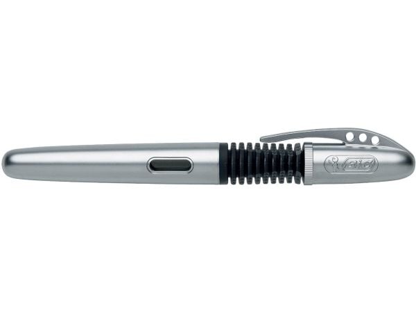BIC 896049, Krom, Patronpåfyllingssystem, Iridium stål, Medium, Ambidextrous, 1 stk