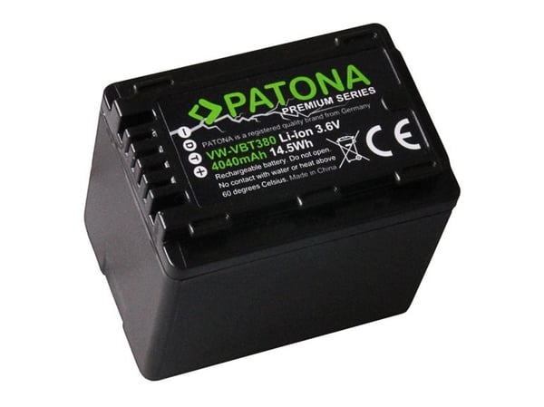 PATONA 1257, Panasonic, 4040 mAh, 3,6 V, Lithium-Ion (Li-Ion)