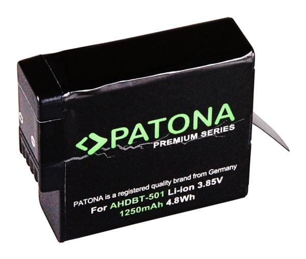 PATONA 1268, 1250 mAh, 3,85 V, Lithium-Ion (Li-Ion)