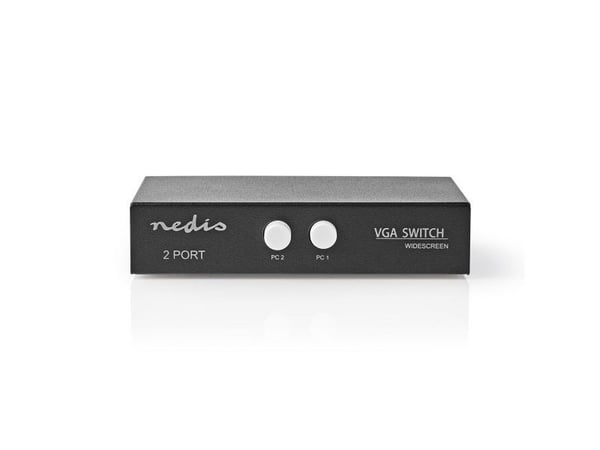 Nedis CSWI5902BK, VGA, Metall, Sort, 60 Hz, 2560 x 1600 (WQXGA), 500 MHz