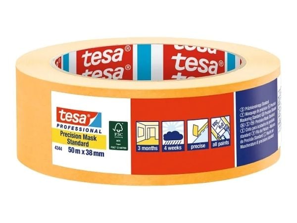 TESA Professional 4344, For generelle formål, Papir, Oransje, Metall, Plast, Gummi, Tre, Universell, Universell