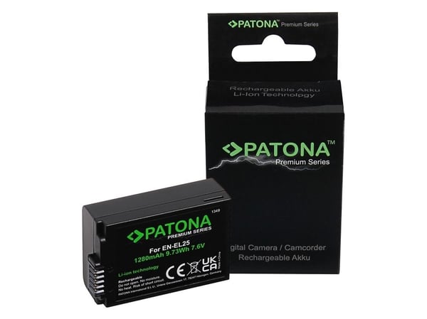 PATONA 1349, Nikon, 1280 mAh, 7,6 V, Lithium-Ion (Li-Ion)