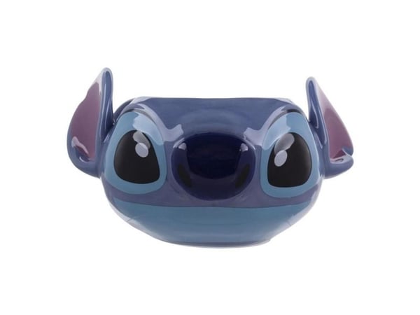 Paladone Stitch Shaped Mug, Single, 0,45 l, Mugg, Universal, Blå, Keramiska