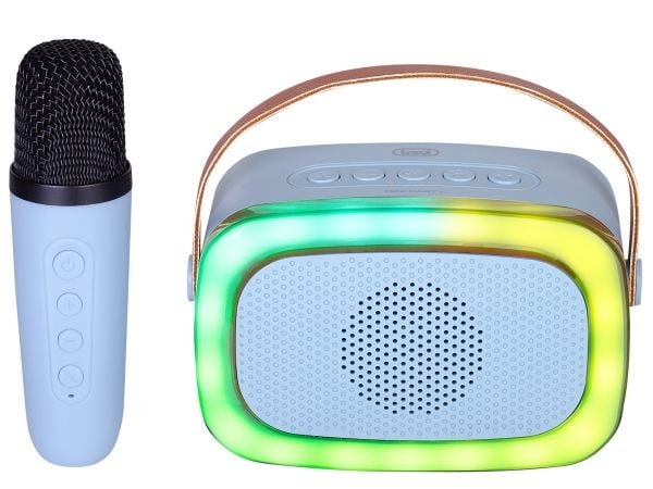 Trevi XR 8A01 MINI PARTY, 10 W, Ledning & Trådløs, USB Type-C, Blå, Universell, MP3
