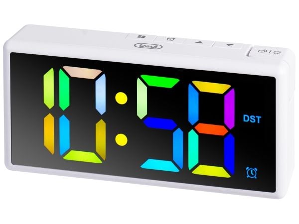 Trevin herätyskello Trevi EC88601 rgb valkoinen