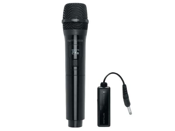Muse MC-30 WI, Radiomikrofon, 90 dB, 50 - 15000 hz, 95 dB, Trådlös, 50 MHz