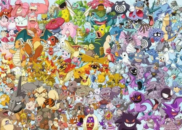 Ravensburger Puzzle Challenge Pokémon (1000 palaa)
