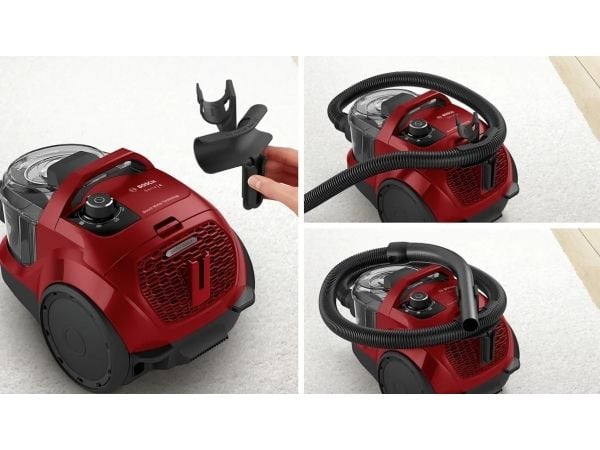 Bosch BGS21CAR, 750 W, rumpuimuri, kuiva, pussiton, 2 l, hygieniasuodatin