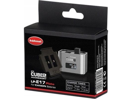 Hahnel Plate for PROCUBE2: Canon LP-E17 Battery, Sort, PROCUBE2, Canon LP-E17