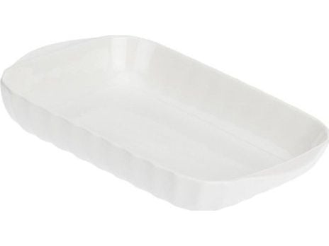 La Porcellana Bianca steke-/bakeform - hvit, 32 x 22 cm