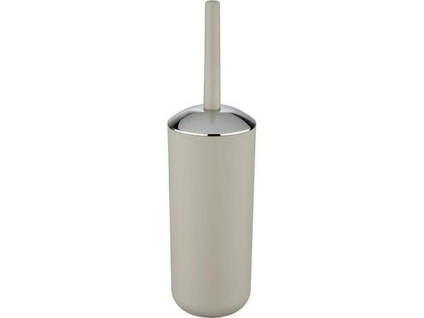 WENKO 21220100, Toalettbørste og holder, Taupe / brun, Termoplastisk elastomer (TPE), 100 mm, 100 mm, 370 mm