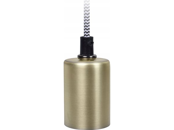 Sigma pendellampe 8 cm matt gull, industriell