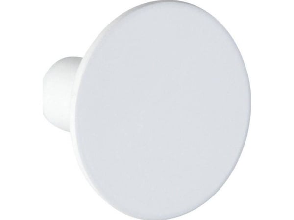 WENKO 24438100, Innendørs, Universalkrok, Hvit, Harpiks, Skru, Rund
