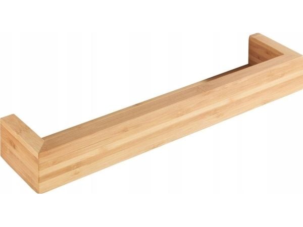 WENKO 24743100, Flytende hylle, Veggmontert, Bamboo, Bamboo, Universell, 1 hyller