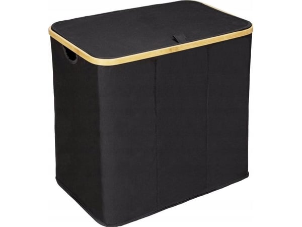 Vaskekurv Wenko i bambus 57 x 50 x 37 cm Trio Ecori