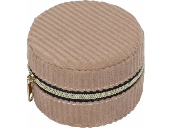 Home Styling Collection liten smyckeskrin i sammet Ø 8 cm
