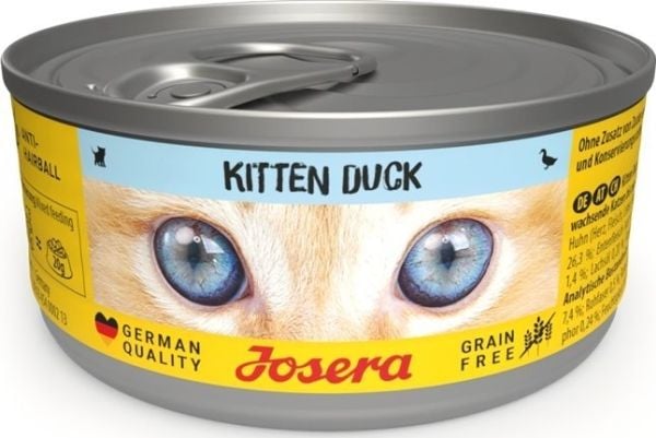 Josera Karma för kattungar med anka, våtfoder i burk 200 g (30003358)