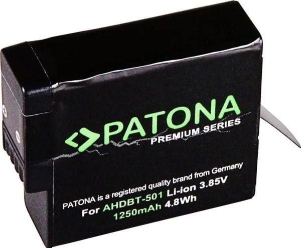 PATONA 1268, 1250 mAh, 3,85 V, Lithium-Ion (Li-Ion)