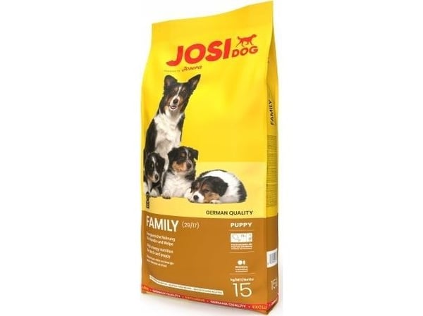 Tørr hundemat Josidog Family – 15 kg