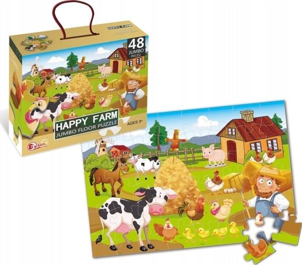 Jumbo puslespill 48 Jumbo gård