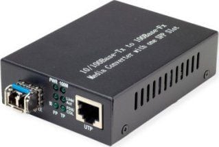 10/100 Fast Ethernet Converter, RJ45 to GBIC LC