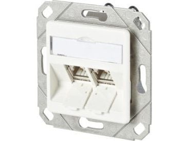 BTR NETCOM 130B11D21102-E, RJ-45, 6a, Valkoinen