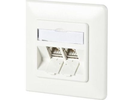 BTR NETCOM 130B11D21002-E, RJ-45, 6a, Valkoinen