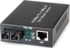 10/100 Fast Ethernet Converter, RJ45 to SC