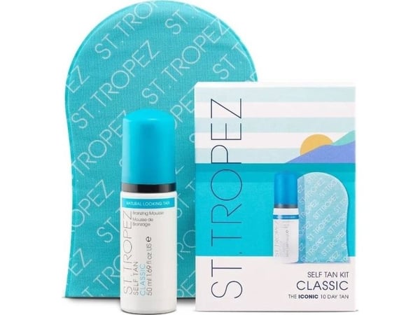 ST.TROPEZ_Self Tan Kit Klassisk brunskum 50ml + hanske