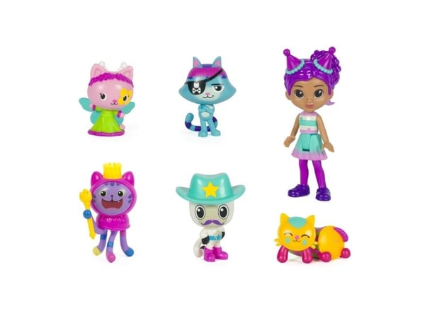 Gabby's Dollhouse Celebration 6 Figure Giftset