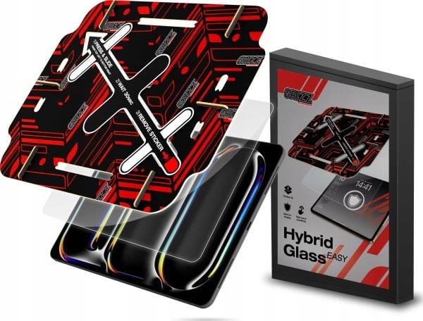 GrizzGlass HybridGlass Easy hybridglass til Apple iPad Pro 7th 13"