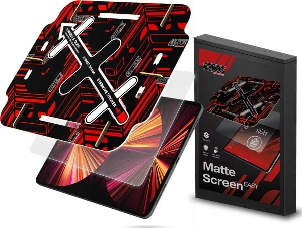 GrizzGlass matt skärmskydd GrizzGlass MatteScreen Easy för Apple iPad Pro 5:e gen 12,9"