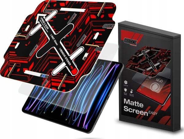 GrizzGlass matt film GrizzGlass MatteScreen Easy för Apple iPad Pro 6:e 12,9"