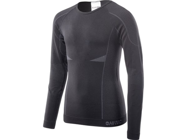 Hi-tec barns termoundertröja Hikro Top Jr svart/grå storlek 140/152
