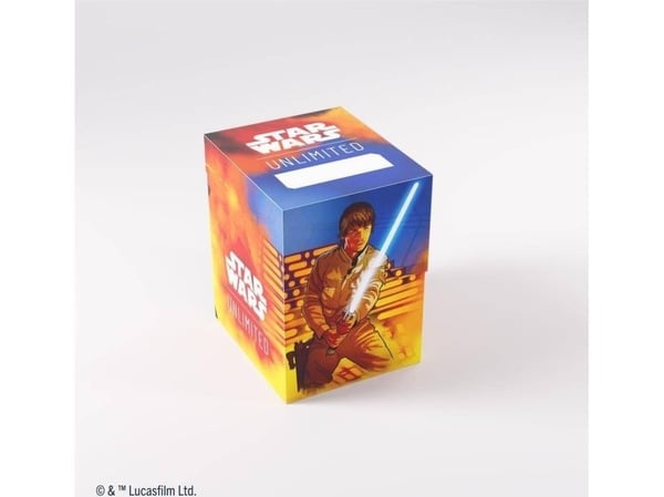 Gamegenic Star Wars Unlimited Soft Crate kortlåda Luke Vader